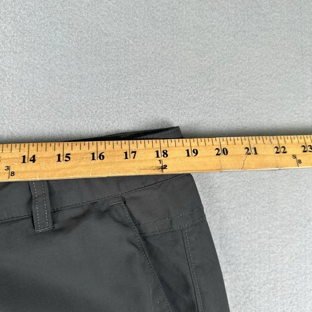 The North Face Convertible Hiking Pants Men's 38 Gray Nylon Outdoor Lightweight